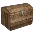 Сундук Банные штучки, липа, коричневый, 50x35x50 см