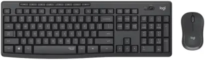 Комплект клавиатура+мышь Logitech MK295 Silent Combo Graphite (русская раскладка)