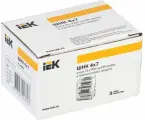 Шины на DIN-рейку в корпусе (кросс-модуль) ШНК 4х7 3L+PEN IEK
