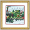 70-08918 Набор для вышивания крестом DIMENSIONS Santa Express Экпресс Санты