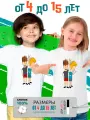 Футболка PhilShop детская Бивис и Баттхед Beavis and Butt head, размер 164, белый