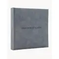 Фотоальбом Fotografia 10x15 см 200 фото, книжный переплет, серый, FA-EBBM200 - 869