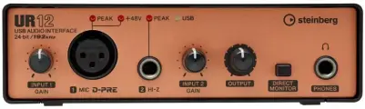 Звуковая карта Steinberg UR12, черный