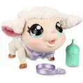 Little Live Pets My Little Lamb Snowie, интерактивный барашек для груминга, со звуками и движениями, игрушка для ходьбы, танцев и еды, для детей от 4 лет, Famosa (LPK00010)