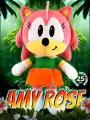 Мягкая плюшевая игрушка Amy Rose 25 см