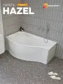 Панель фронтальная для асимметричной ванны HAZEL 160х95 см, левая, MODULEASY 02хэй1695л