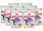 ROYAL CANIN STERILISED для взрослых кастрированных котов и стерилизованных кошек в желе пауч 85 гр 85 гр х 10 шт