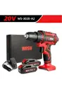 Аккумуляторный шуруповерт WOSAI 20В, + Два аккумулятора(1,5Ач+2Ач), Гарантия 6мес