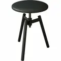 T-04 Стул винтовой для пианино жёсткое сидень, цвет чёрный