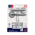 Комплект ручек с защелкой без запирания LM/A SET45R. TL54. JET/HD SN/CP-3 матовый никель/хром