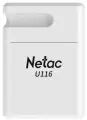 Флешка Netac U116 NT03U116N-128G-30WH, 128GB, USB 3.0, пластик, белая