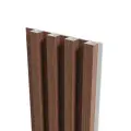 Реечная стеновая панель WPC 168х18х2900мм Орех мокко. Набор 4 шт.