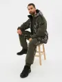 Костюм демисезонный Горка-Люкс ткань Исландия/Алова цвет Хаки/КМФ 002 60-62/170-176