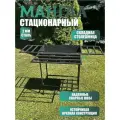 Мангал МС-01 со столом стационарный для дачи