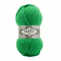Пряжа ALIZE SUPERLANA MAXI, яр. зелень - 455, 25% шерсть, 75% акрил, 5 мотков, 100 г, 100 м.