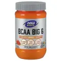 NOW BCAA Big 6 Powder, БЦАА + Бетаин + Цитруллин + Глютамин + Таурин, порошок 600г со вкусом натурального арбуза
