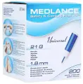 Ланцет автоматический MEDLANCE плюс 21G/ 2.4, 1.8, 2.0, 1.5 mm для капиллярного забора крови 200 шт