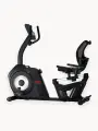 Горизонтальный велотренажёр AVM А-BK022R / Черный-серебристый / Для дома/ До 140 кг / 8 уровней нагрузки