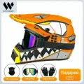 Мотоциклетный шлем внедорожный шлем, сертификация DOT, сертификация 3C Материал ABS