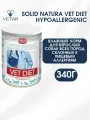 Влажный корм для собак Solid Natura VET Hypoallergenic склонных к аллергии , упаковка 6 шт х 340 г