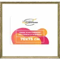 Багетная рама 70x75 для картин и фотографий, вышивки, алмазной мозаики