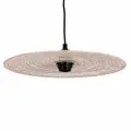 Светильник подвесной vinger, D38х8 см, бежевый