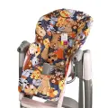 Сменный чехол на стульчик для кормления Cam istante/ Оранжевые коты