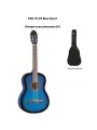 EKO CS-10 Blue Burst - Гитара классическая 4/4