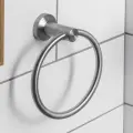 Держатель для полотенца настенный кольцо Force WESS цвет Никель