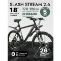 Взрослый Горный велосипед Slash Stream 26 (2026) 18 Черный