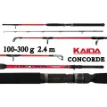 Спиннинг для рыбалки Kaida CONCORDE 2.40м, тест от 100 до 300гр