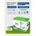 Тяговый аккумулятор First Marine SMB FGEL 12В, 75Ач, аккумулятор для лодки, мотора, 1 шт.