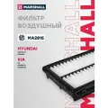 Фильтр воздушный для Hyundai Santa Fe IV 18-, Sonata VIII 19-; Kia K5 20-, Sorento IV 20-, Carnival IV 21-; OEM 28113L1000, 28113L1100, 28113L1000AS