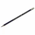 Карандаш ч/г Faber-Castell Goldfaber 1222 B, с ластиком, заточен, 286144