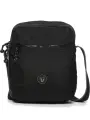 Сумка кросс-боди RONCATO, фактура гладкая, черный