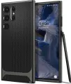 Чехол Spigen на Samsung Galaxy S23 Ultra (ACS05627) Neo Hybrid / Спиген чехол для Галакси С23 Ультра накладка, противоударный, с защитой камеры, темно-серый