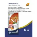 Сухой корм для щенков средних и крупных пород Farmina N&D Pumpkin ягнёнок с тыквой и черникой 12 кг Срок по 17.01.2027