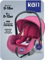 Автокресло kari Kids 0+ (0-13 кг), автолюлька для новорожденных с мягким вкладышем, регулировкой ручки и капюшоном, цвет красный