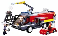 Конструктор Пожарная машина (381 дет.) в коробке, 3 штуки