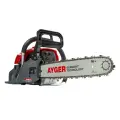 Пила цепная бензиновая Ayger APS430-18, 3.5 л. с, 2570 Вт, 3000 об/мин, красный