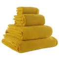 Полотенце банное горчичного цвета из коллекции Essential, 70х140 см
