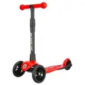 Самокат Slider Start, трехколесный, складной, полиуретан, красный