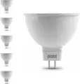 Светодиодная лампа Gauss Elementary 7W эквивалент 75W 4100K 550Лм GU5.3 для спотов MR16 (комплект из 5 шт)
