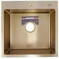 Кухонная мойка из нержавеющей стали Gerhans 5050GOLD с PVD покрытием