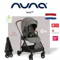 Nuna Ixxa Granite прогулочная коляска с реверсивным блоком, легкая 6 кг, серый текстиль