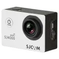 Оригинал Экшн камера SJCam SJ4000 WiFi белая с креплением, водонепроницаемая FullHD