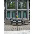 Комплект садовой мебели Royal Family ZORRO WOOD из искусственного ротанга, серый
