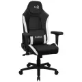 Кресло Aerocool Crown Leatherette Black White