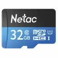 Карта памяти Netac microsdhc 32 гб, p500 standard, 80 мб/с class 10, адаптер (NT02P500STN-032)