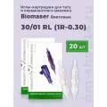 Картриджи для татуажа винтовые 30/01 RL, 20 шт.